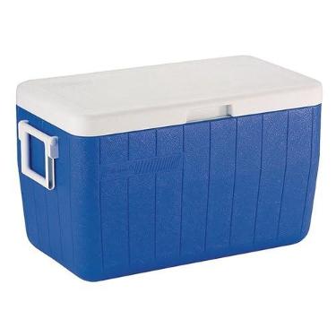 Imagem de Coleman, Caixa Térmica 48 QT (45,4 L), 64 Latas, Azul