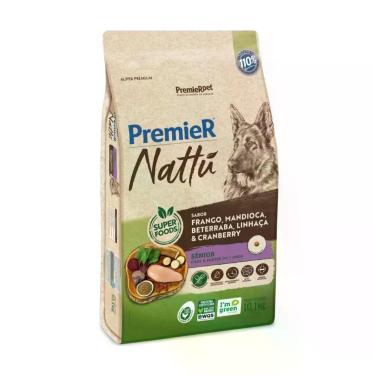 Imagem de Ração Premier Nattú Natural Mandioca Para Cães Sênior 10,1kg - PremieR