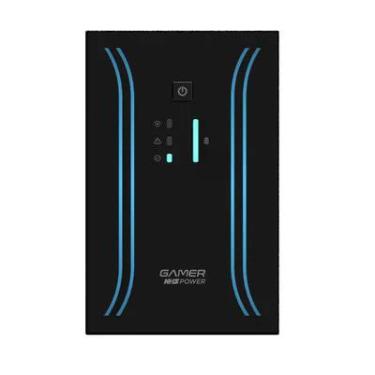 Imagem de Nobreak Gamer Nhs Power Senoidal, 1400VA, Entrada Bivolt, Saída 120V, 6T, RJ-45/USB - 91.G0.014000