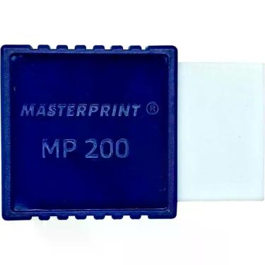 Imagem de Borracha Branca MP-200 com Capa Azul - Masterprint