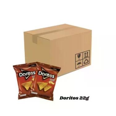Imagem de Kit Salgadinho Mini Doritos Snack Queijo Nacho kit 200un - ELma Chips,