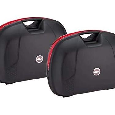 Imagem de Givi Bau Bauleto Lateral 40L E360NPACK2 Monokey (PAR) - Baú Esportivo para Motocicleta - Com Tecnologia USB - 40L, 10kg, 423x280x567mm - Chave de Travamento Resistente