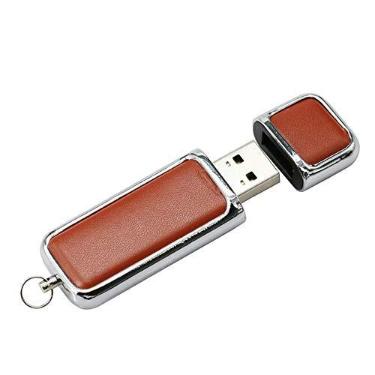 Imagem de 16GB PU 3.0 USB Flash Drive Pen Drive Armazenamento de Dados Pen Drive Pen Drive Memory Stick USB Drive USB 3.0 Flash Drive PenDrive U Disk - Marrom