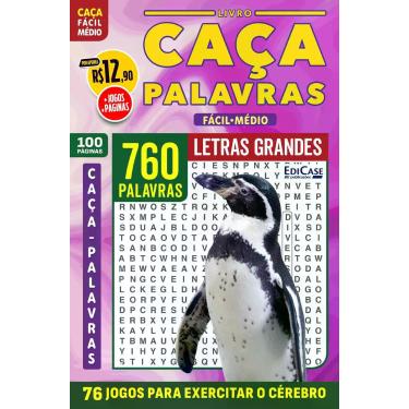 Imagem de Livro - Livro Caça-Palavras 86 + Lápis de Brinde