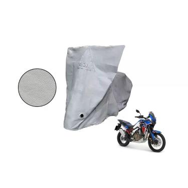 Imagem de Capa Protetora Moto Sol Chuva Honda XRV750 Africa Twin Cinza - Kahawai
