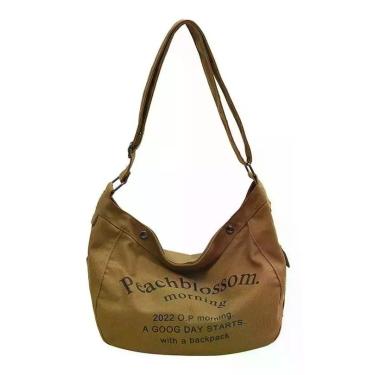 Imagem de Bolsa Feminina Transversal Grande Lona Resistente Academia Adquira - A
