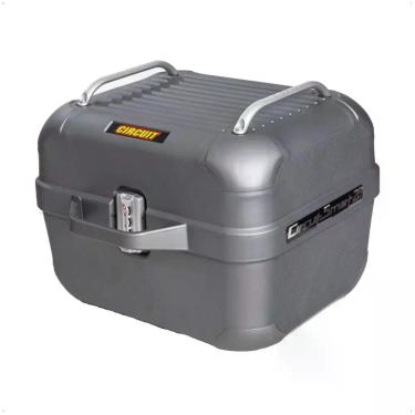 Imagem de Baú Bauleto Smart para Moto com Porta USB 28 Litros até 9 Kgs Titanium