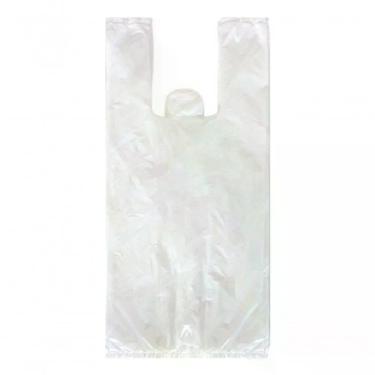 Imagem de Sacola Plástica Reciclada 50x60 Branca 15kg para Embalagens Diversas com Espessura Resistente MICRA 5 Leitosa Higipack
