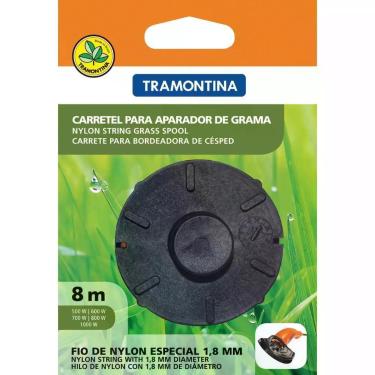 Imagem de Carretel 1 Fio De Nylon 1,8 Mm Para Aparador De Grama 8M