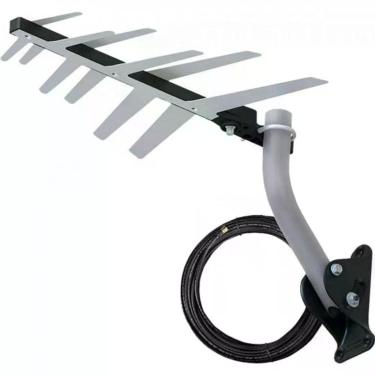 Imagem de Antena Externa Tv 2 Em 1 Uhf-hd Com Cabo Full Hd Dtv1500...