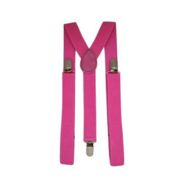 Imagem de Suspensório Liso Adulto Ajustável - Extra Festas, Pink