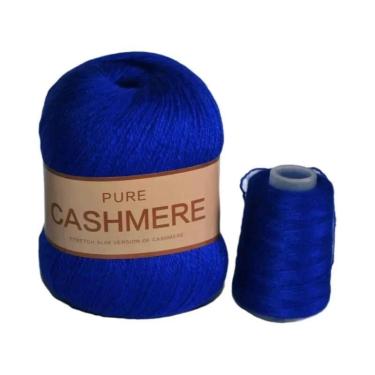 Imagem de Fio De Lã Cashmere Para Tricô De Cachecol De Bebê 70g - Fio Para Croch