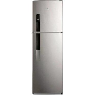Imagem de Geladeira Electrolux Duplex Frost Free Inverter 400L Autosense com Turbo Freezer e Gaveta Hortifruti IF44S Inox 110V