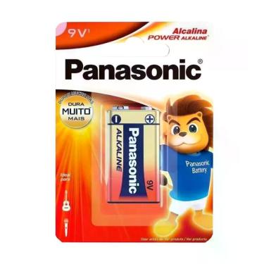 Imagem de Bateria 9v 6lf22xab panasonic alcalina