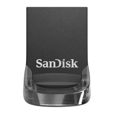 Imagem de Pen Drive Sandisk 512GB, Ultra Fit USB 3.1 130mbs, Preto