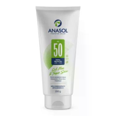 Imagem de Protetor Solar Anasol FPS50 Toque Seco 200ml Alta Proteção - ANASOL - 