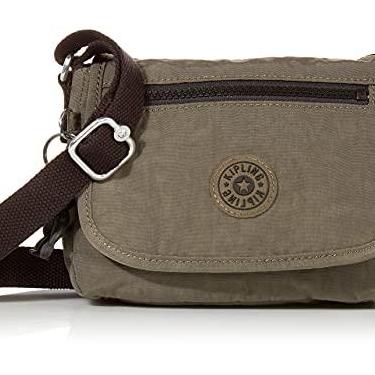 Imagem de Kipling Mini bolsa tiracolo estampada Sabian, Musgo verde, Mini