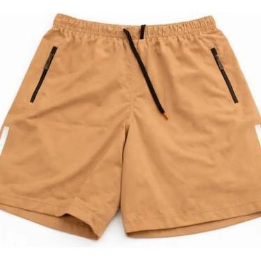 Imagem de Shorts Refletivo Masculino Esportivo Com Bolso Zíper E Cordão Reflete 