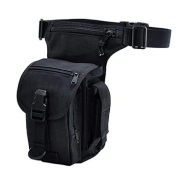 Imagem de Bolsa de cintura militar tática para uso ao ar livre para homens e mulheres, viagens, caminhadas, caça, pesca, cintura, pochete e bolso
