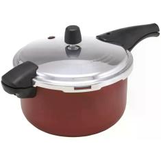 Panela de Pressão Tramontina 24cm 6L, 6L, Vermelho