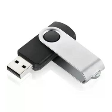 Imagem de Pendrive twist preto 8gb pd587 - Multilaser, 8GB