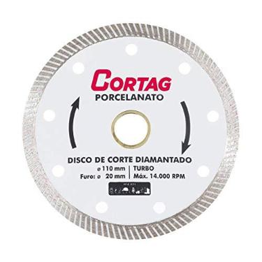 Imagem de Disco Diamantado Porcelanato Plus Cortag Branco