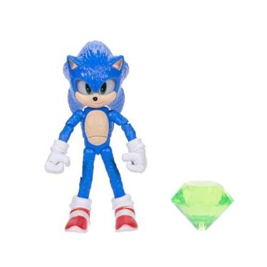Imagem de Sonic 3 Movie - Figuras de 12,7 cm: Sonic com Emerald Wave 3