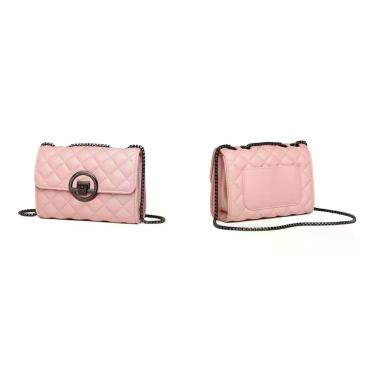 Imagem de Bolsa Feminina Preta Transversal Reforçada Linda Balada Festa - SHOPFI