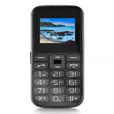 Imagem de Celular para idosos vita iv botão sos dual teclas grandes p9120 cor:pr