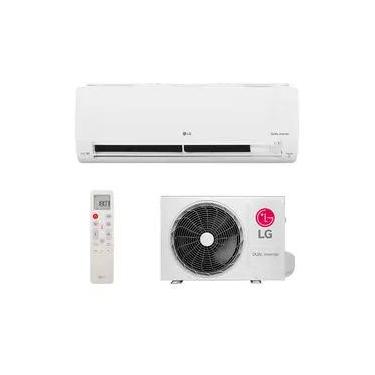 Imagem de Ar Condicionado Split Hi Wall - Inverter R-32 - LG - Dual Voice + IA - 9.000 BTUs - Frio - 220V Monofásico