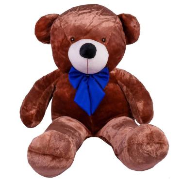 Imagem de Urso Teddy Gigante 1,40M LuckBaby - 226, Mel azul
