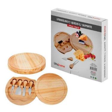 Imagem de Utensílios Para Queijo Com Suporte - unihome