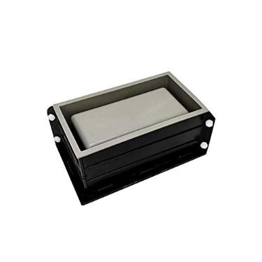 Imagem de Moldes de silicone para vaso de flores de concreto, molde retangular de 19 x 10 x 9 cm, moldes de concreto para artesanato faça você mesmo, vasos de flores de bonsai suculentos, recipiente de