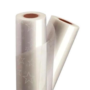 Imagem de Filme BOPP Holográfico Estrelas Mimo - 31 cm x 50 m - 30 mic