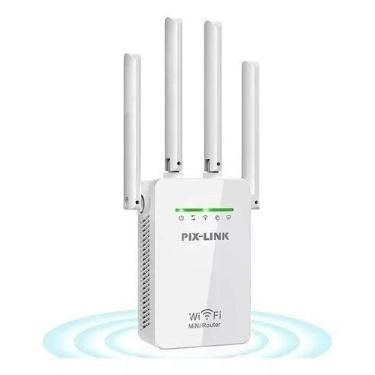 Imagem de Sinal Forte em Toda a Casa: Repetidor Wifi 2800m 4 Antenas - VLPECOM