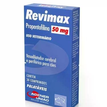 Imagem de Revimax 50mg 30 Comprimidos para Cães Propentofilina para Função Cereb