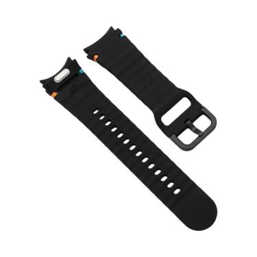 Imagem de Pulseira De Silicone Para Samsung Galaxy Watch 7 6 5 4 Classic 47mm 43
