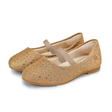 Imagem de Sapatilha Infantil Feminina Glitter Bibi Ballerina 1152057