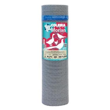 Imagem de Tela metálica para pinteiro fio 22 BWG x 1,2 m rolo com 50 metros - Morlan