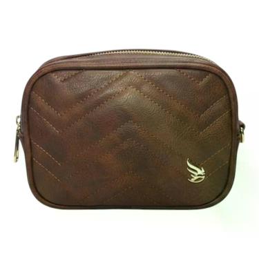 Imagem de Bolsa Pochete Feminina Alça Transversal Cintura e Ombro Matelassê Vari