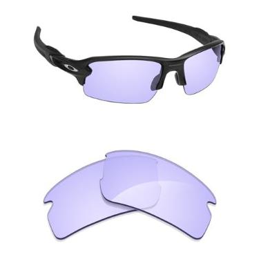 Imagem de Alphax Lentes de reposição roxas não polarizadas para óculos de sol Oakley Flak XXS OJ9008