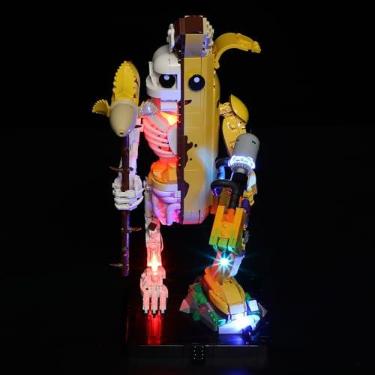 Imagem de MENZAVA LED Light Set Compatible with Lego 77072 Peely Bone Fortnite Building Blocks Model - Model Set NOT Included