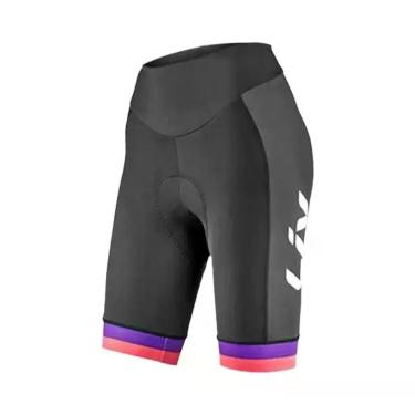 Imagem de Calções de Ciclismo MTB Femininos - Verão, 19D Gel Pad, Calças Justas 