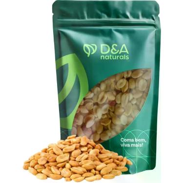 Imagem de Amendoim Torrado Sem Pele Com Sal Ou Sem Sal 250g - D&A Naturals, Com 