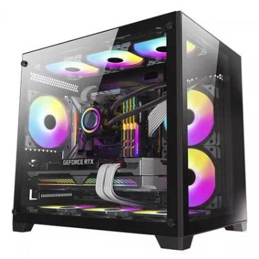 Imagem de PC Gamer Aquário Amd Ryzen 5 5600, B550m, RTX 5060, 64gb Ram, SSD Nvme 2TB, W11 - Kalango Games