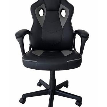 Imagem de Cadeira Gamer Fury STR, Ajustável em Altura, Função Relax, Cinza