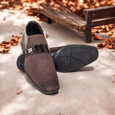Imagem de Sapato Social Bordo Estilo Formatura Masculino Lançamento Primavera Ve