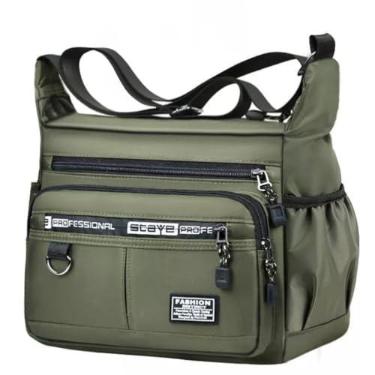Imagem de Bolsa de ombro mochila Para Trabalho, Lazer, Escola resistente impermeável Nylon