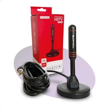 Imagem de Antena de TV Digital Tomate UHF MTA-3011 com Cabo de 3 m e Base Magnética