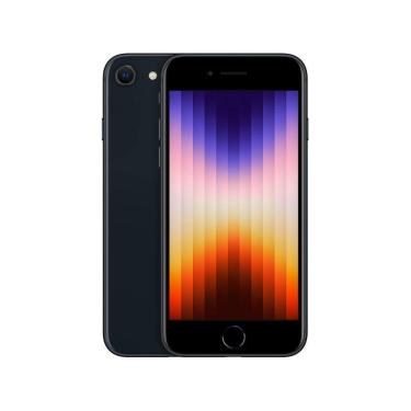 Imagem de Apple iPhone SE 3ª geração 64GB Meia-noite 4,7, 64GB, Meia-noite